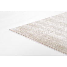 Contemporary Rectangle Area Rug, Beige, 4' X 6'