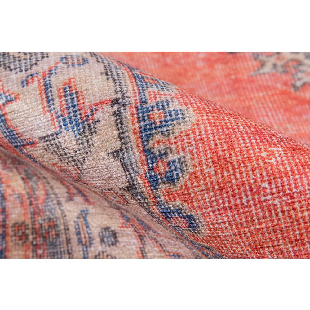 Traditional Rectangle Area Rug, Red, 3' X 5'