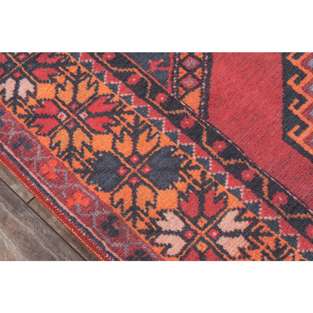 Traditional Rectangle Area Rug, Red, 3' X 5'