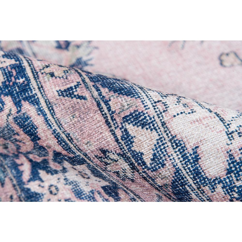 Traditional Rectangle Area Rug, Pink, 3' X 5'