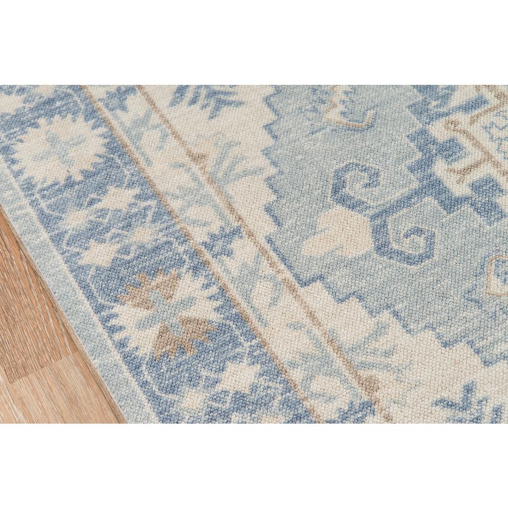 Traditional Rectangle Area Rug, Blue, 3'3" X 5'