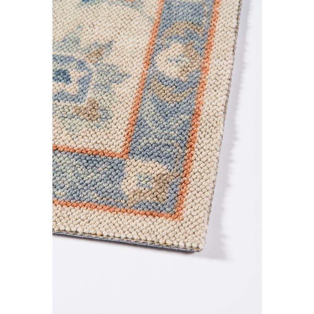 Traditional Rectangle Area Rug, Blue, 3'3" X 5'