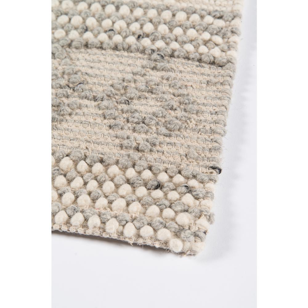Contemporary Rectangle Area Rug, Ivory, 3' X 5'