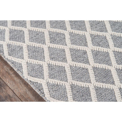Contemporary Rectangle Area Rug, Grey, 3' X 5'