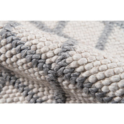 Contemporary Rectangle Area Rug, Natural, 3' X 5'