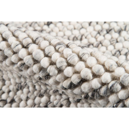 Contemporary Rectangle Area Rug, Ivory, 3' X 5'