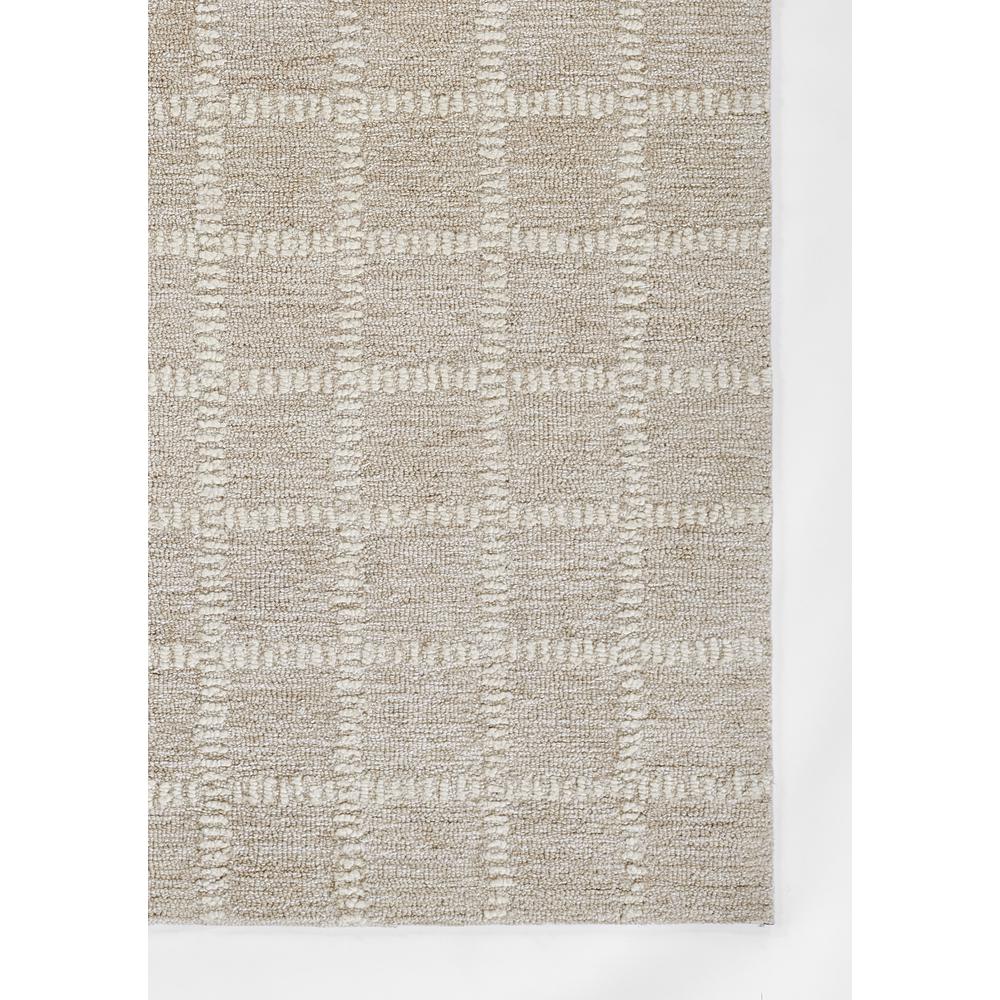 Contemporary Rectangle Area Rug, Beige, 3'6" X 5'6"