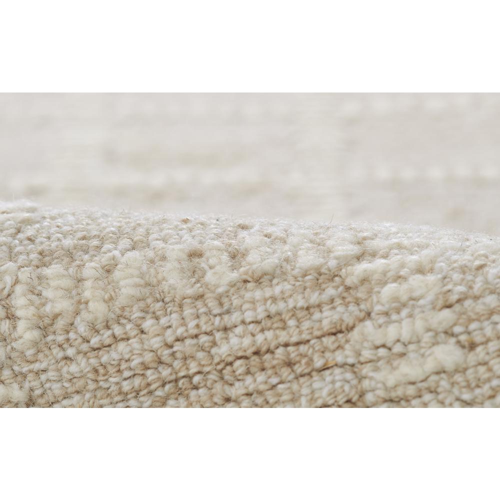 Contemporary Rectangle Area Rug, Beige, 3'6" X 5'6"
