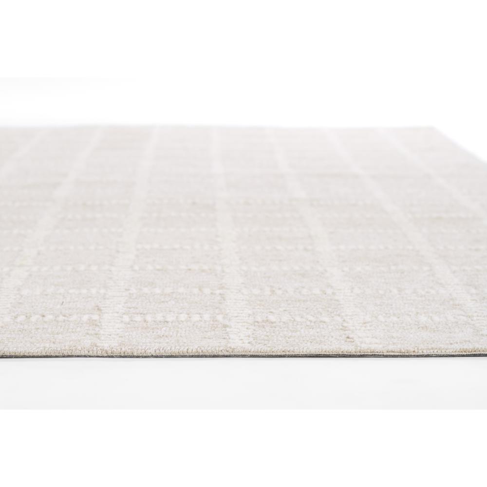 Contemporary Rectangle Area Rug, Beige, 3'6" X 5'6"