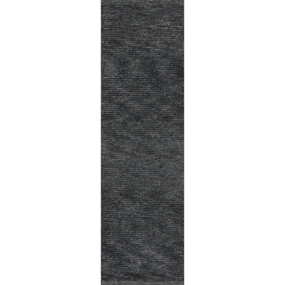 Transitional Rectangle Area Rug, Charcoal, 5' X 8'