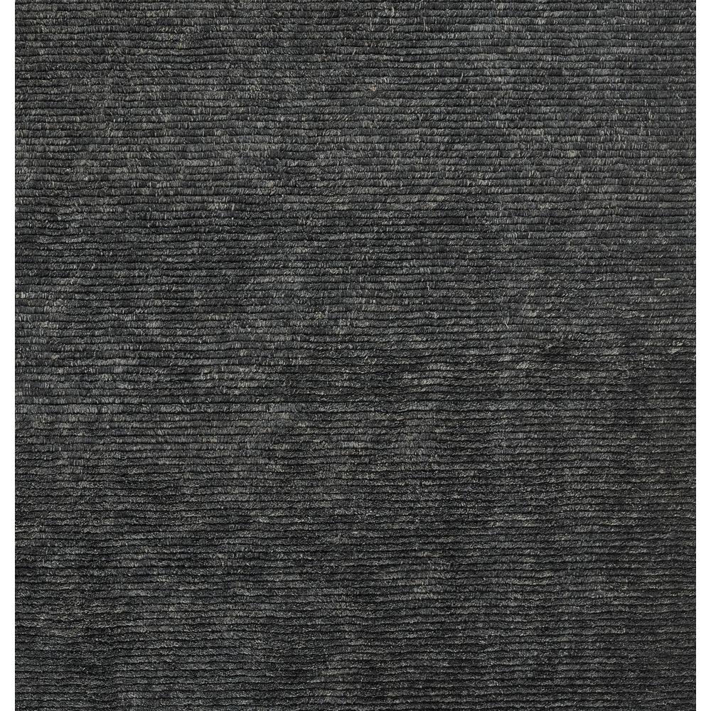 Transitional Rectangle Area Rug, Charcoal, 5' X 8'