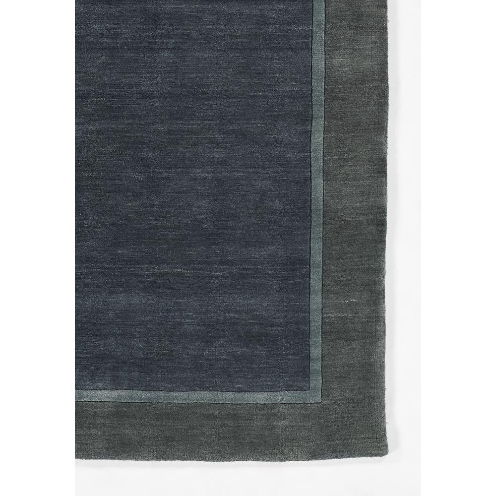 Contemporary Rectangle Area Rug, Blue, 5' X 8'