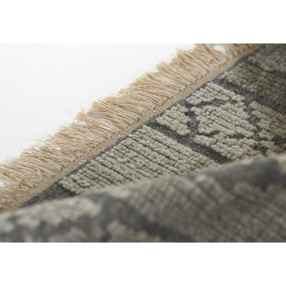 Traditional Runner Area Rug, Grey, 2'3" X 8' Runner