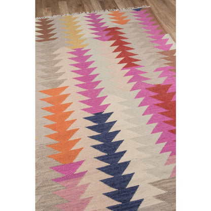 Casual Rectangle Area Rug, Multi, 3'9" X 5'9"