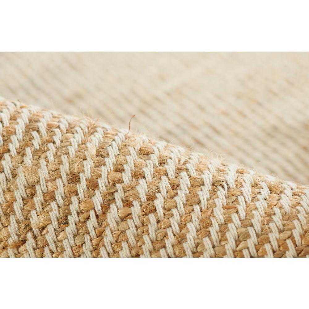 Contemporary Rectangle Area Rug, Natural, 5' X 8'
