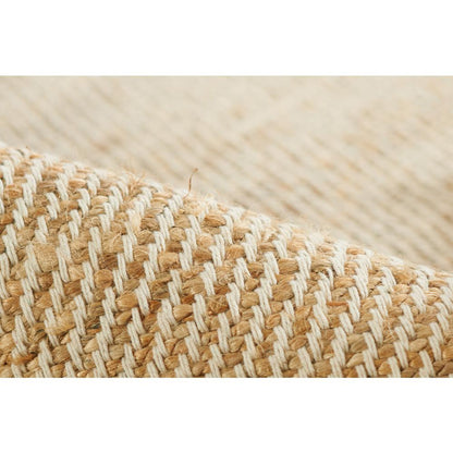 Contemporary Rectangle Area Rug, Natural, 5' X 8'