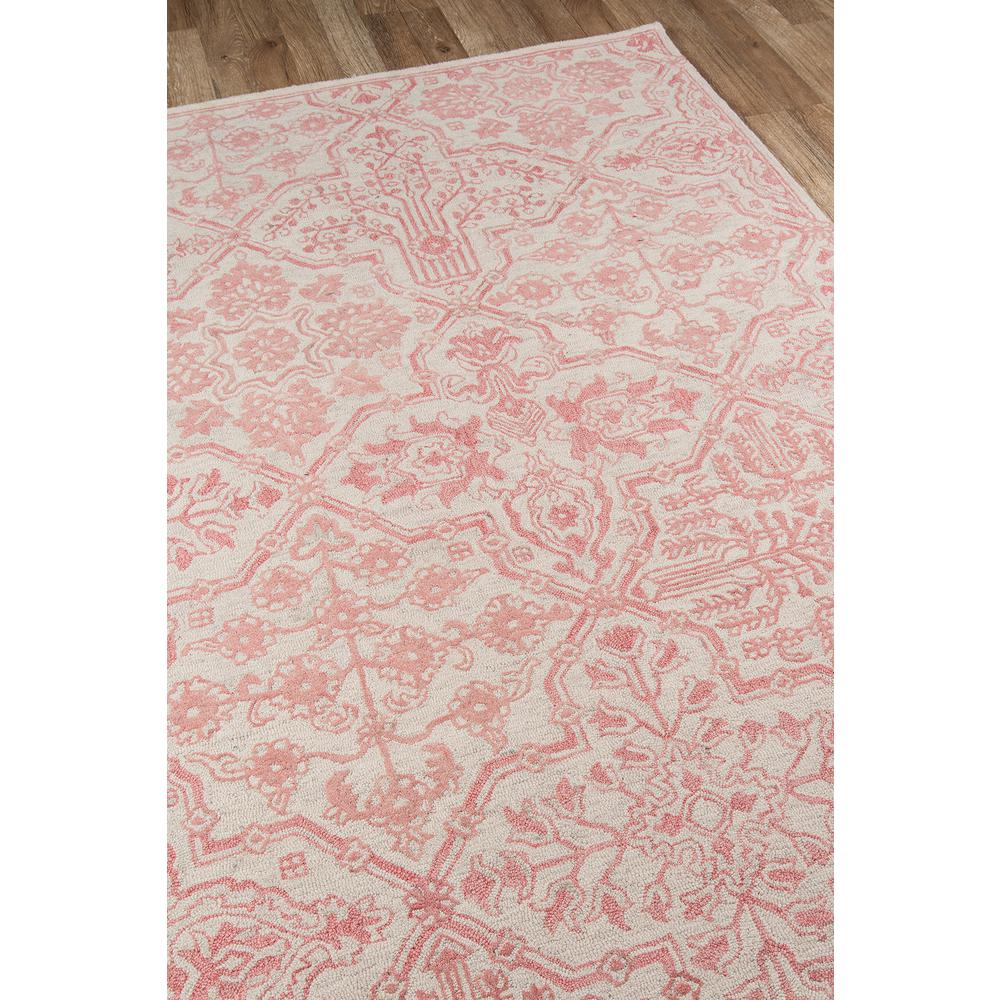 Traditional Rectangle Area Rug, Pink, 3'6" X 5'6"