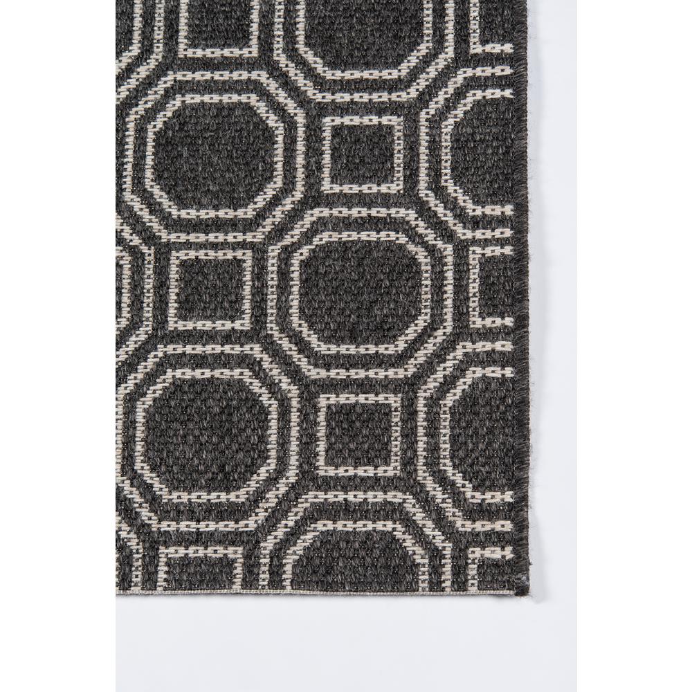 Contemporary Runner Area Rug, Charcoal, 2' X 10' Runner