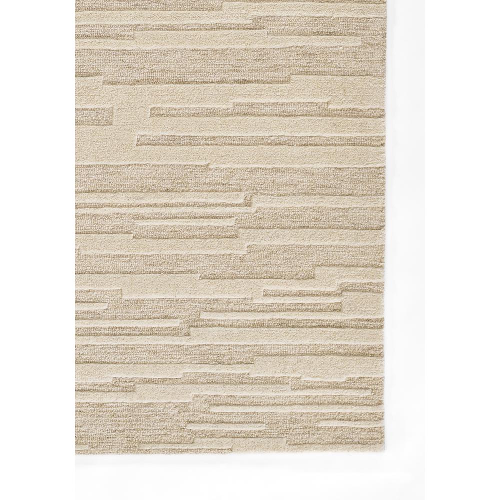 Contemporary Rectangle Area Rug, Taupe, 5' X 8'