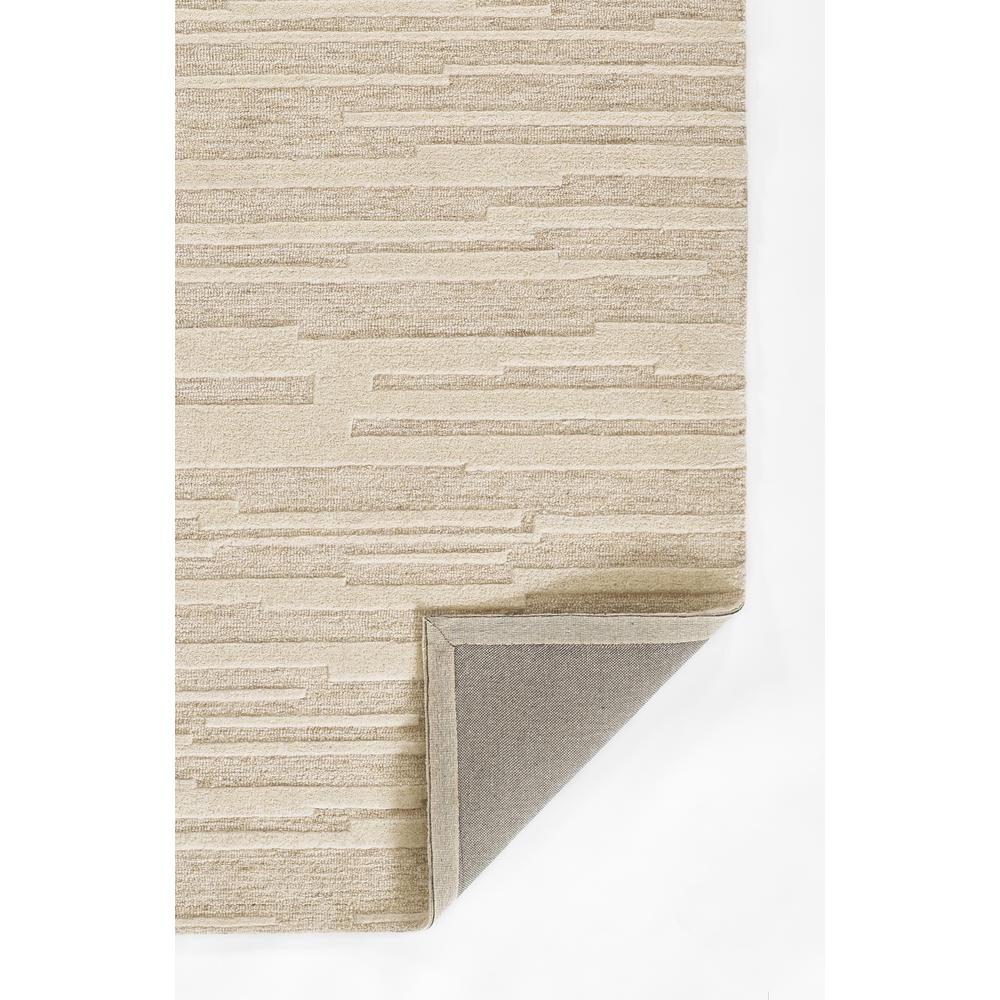 Contemporary Rectangle Area Rug, Taupe, 5' X 8'