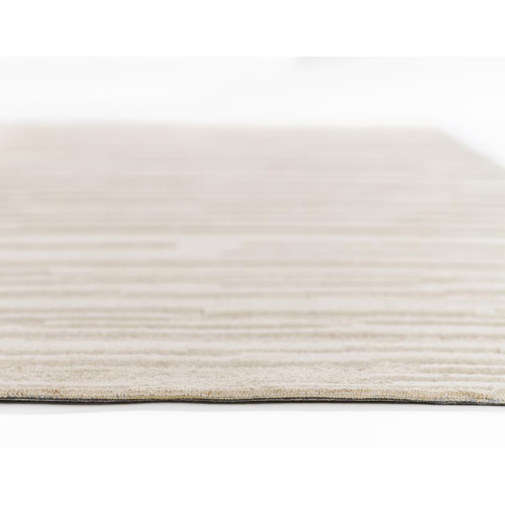 Contemporary Rectangle Area Rug, Taupe, 5' X 8'