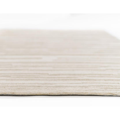 Contemporary Rectangle Area Rug, Taupe, 5' X 8'