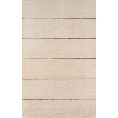 Contemporary Rectangle Area Rug, Sand, 3'6" X 5'6"