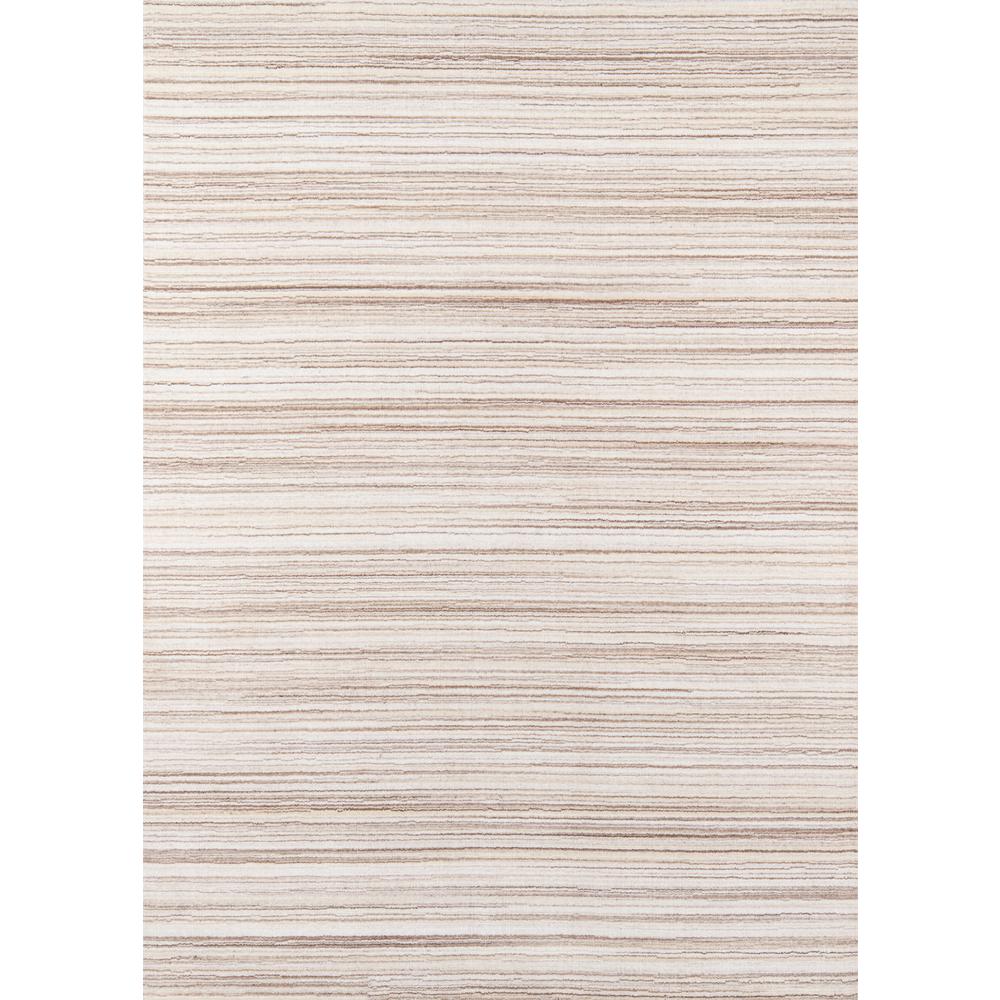 Contemporary Rectangle Area Rug, Beige, 3'6" X 5'6"