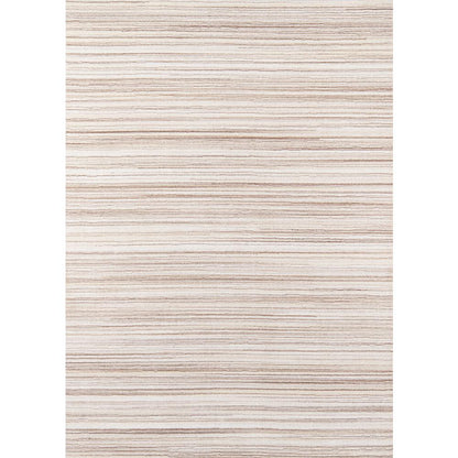Contemporary Rectangle Area Rug, Beige, 3'6" X 5'6"