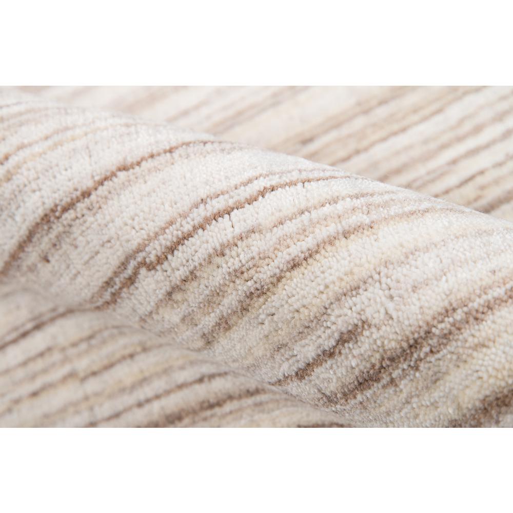 Contemporary Rectangle Area Rug, Beige, 3'6" X 5'6"
