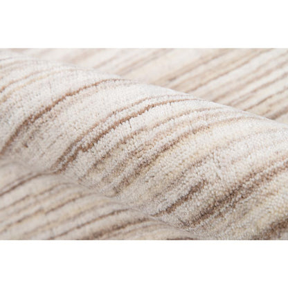 Contemporary Rectangle Area Rug, Beige, 3'6" X 5'6"