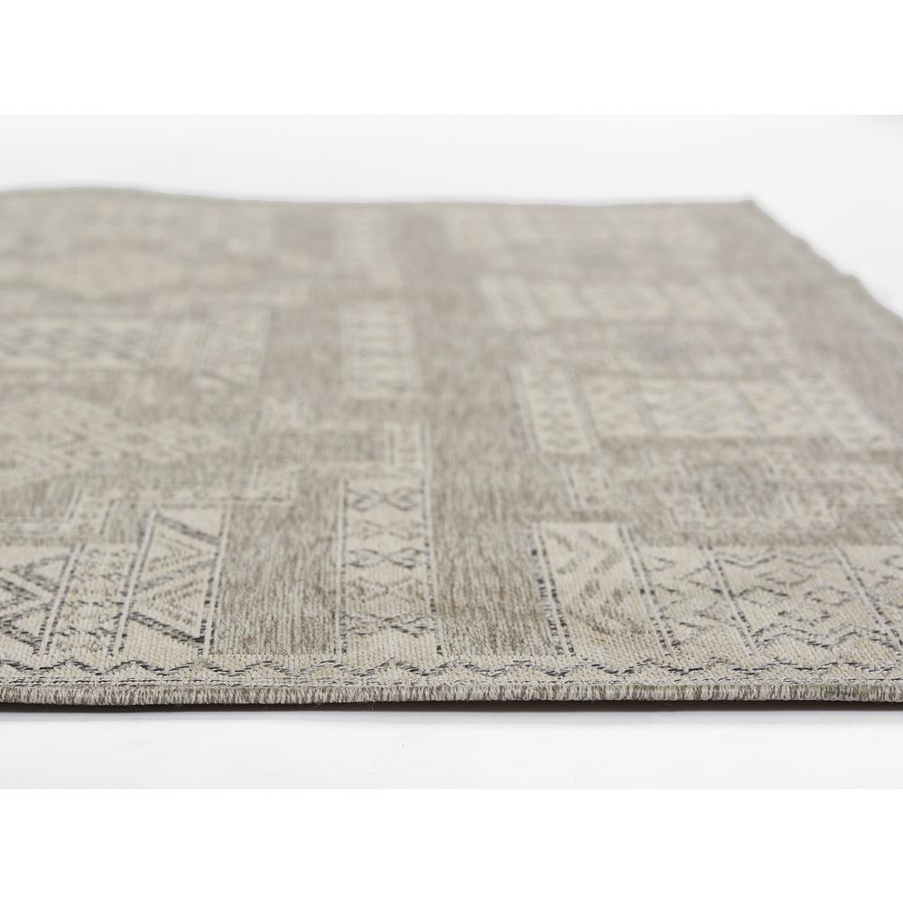Transitional Rectangle Area Rug, Grey, 3'3" X 5'