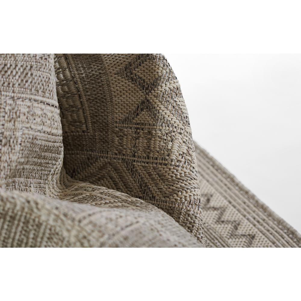 Transitional Rectangle Area Rug, Grey, 3'3" X 5'