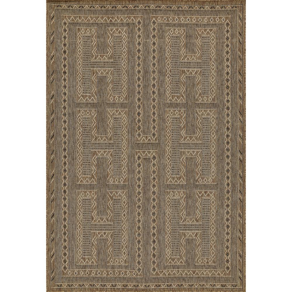 Transitional Rectangle Area Rug, Natural, 3'3" X 5'