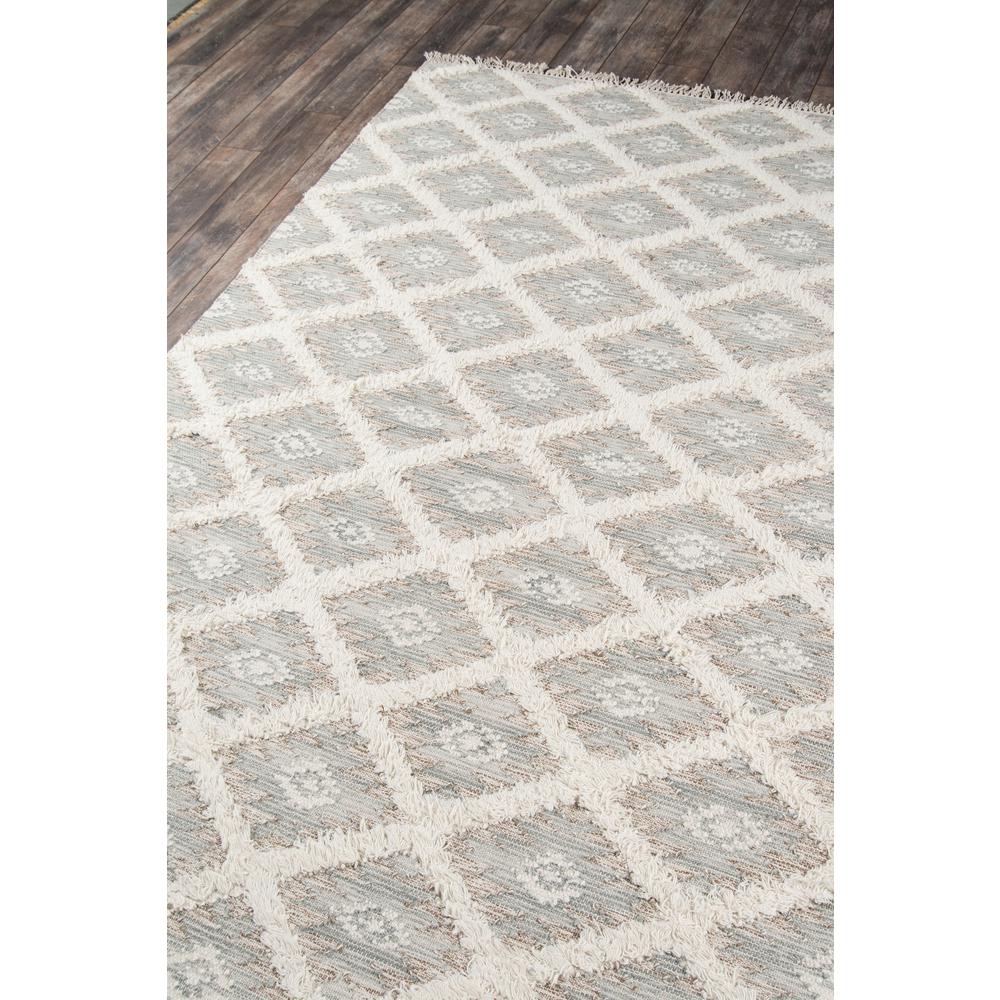 Contemporary Rectangle Area Rug, Grey, 3' X 5'