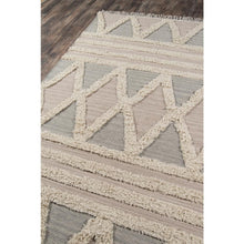 Contemporary Rectangle Area Rug, Beige, 3' X 5'