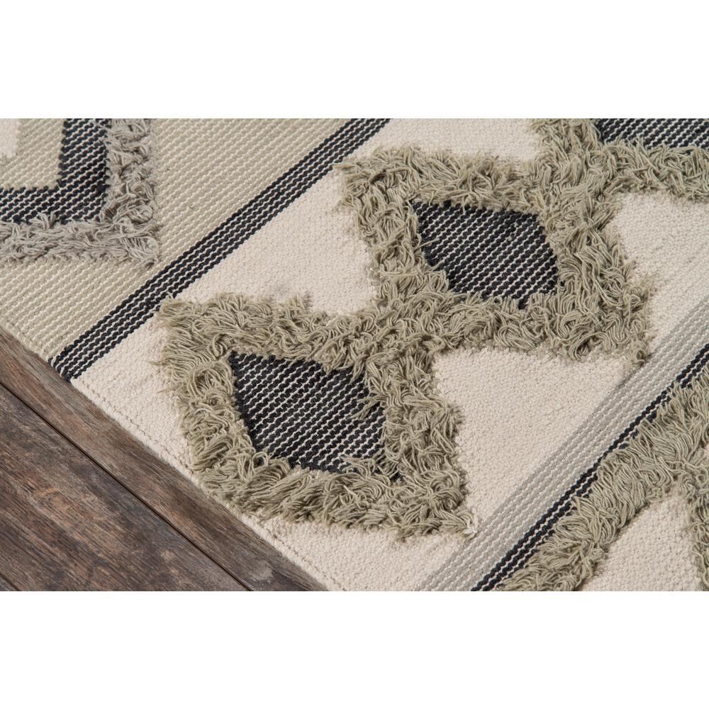 Contemporary Rectangle Area Rug, Sage, 3' X 5'
