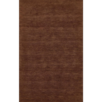 Contemporary Rectangle Area Rug, Copper, 8' X 10'