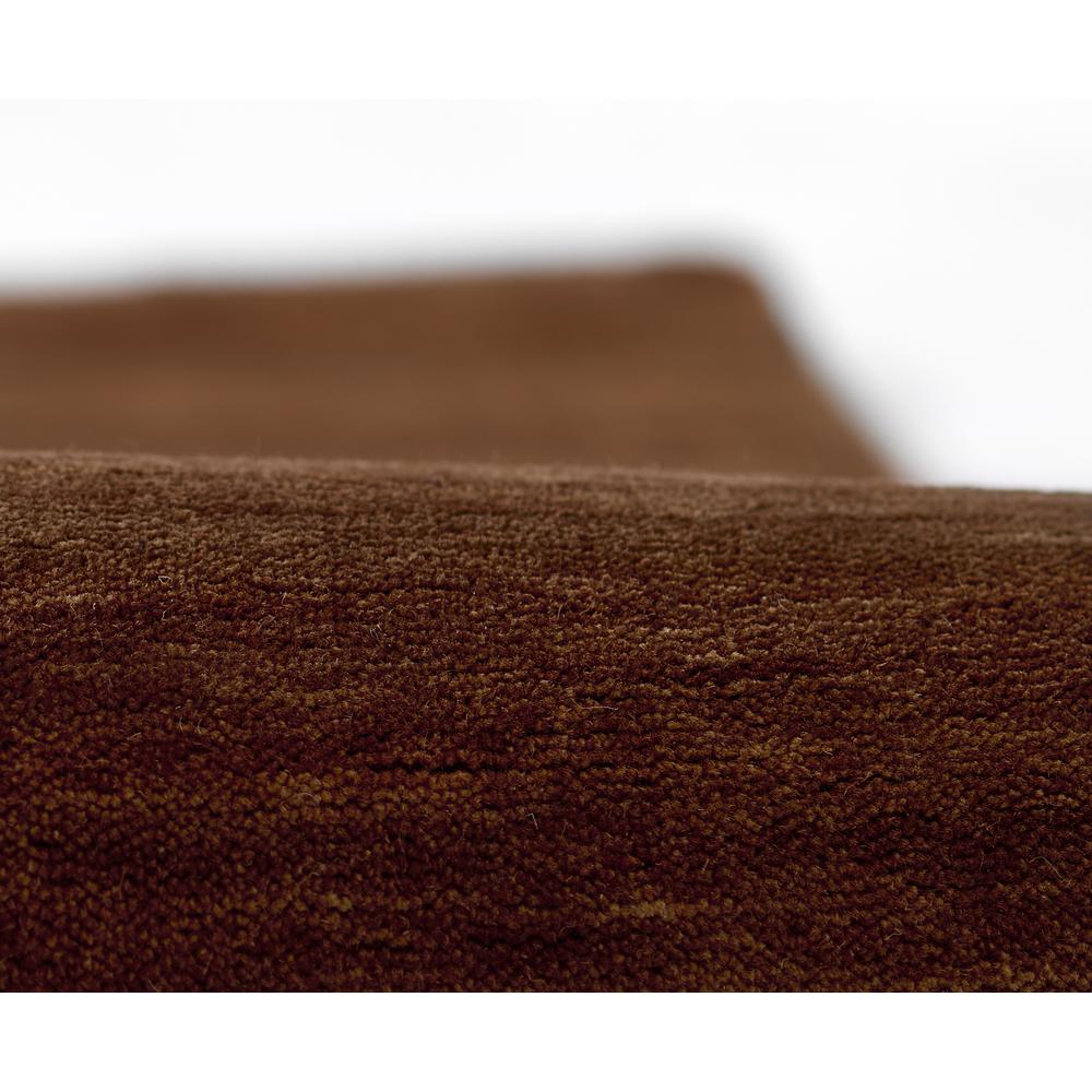 Contemporary Rectangle Area Rug, Copper, 8' X 10'