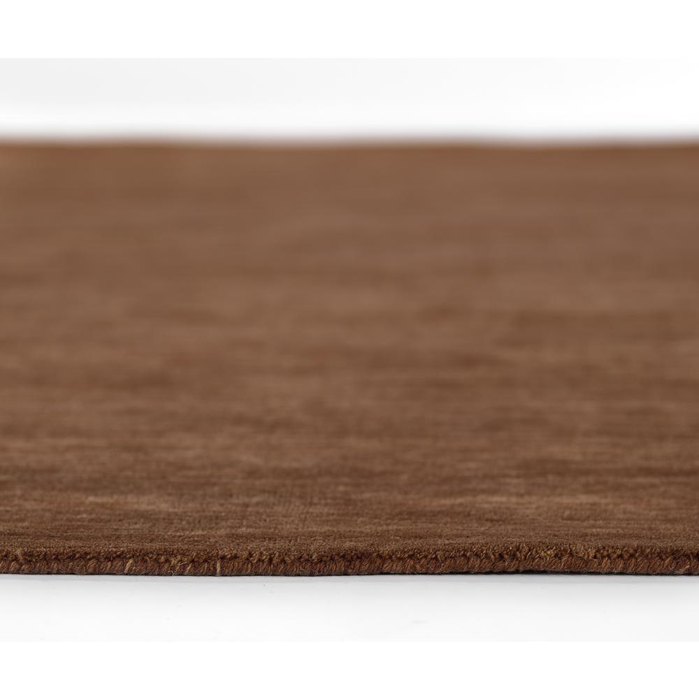 Contemporary Rectangle Area Rug, Copper, 8' X 10'