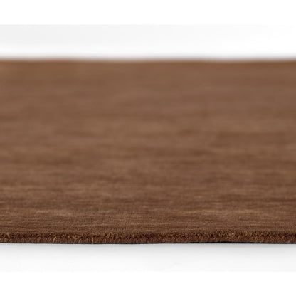 Contemporary Rectangle Area Rug, Copper, 8' X 10'