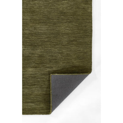 Contemporary Rectangle Area Rug, Green, 8' X 10'