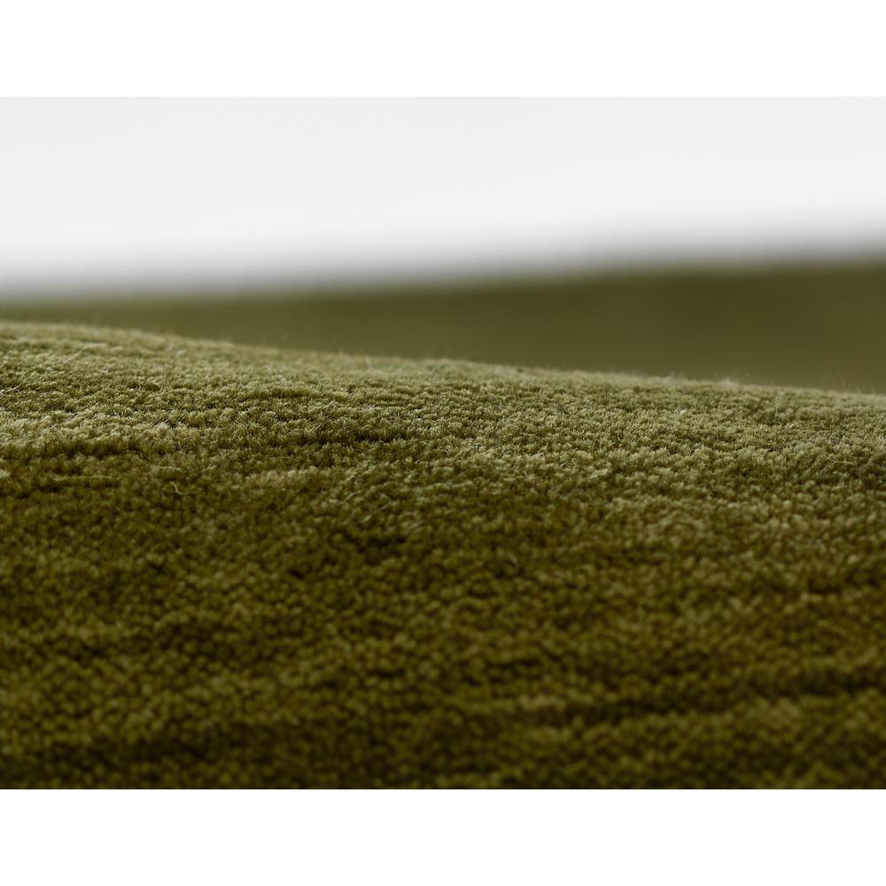 Contemporary Rectangle Area Rug, Green, 8' X 10'