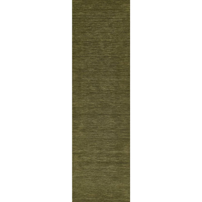 Contemporary Rectangle Area Rug, Green, 8' X 10'
