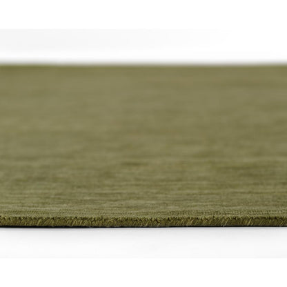 Contemporary Rectangle Area Rug, Green, 8' X 10'