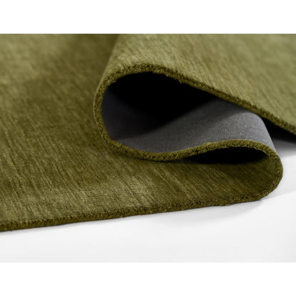 Contemporary Rectangle Area Rug, Green, 8' X 10'