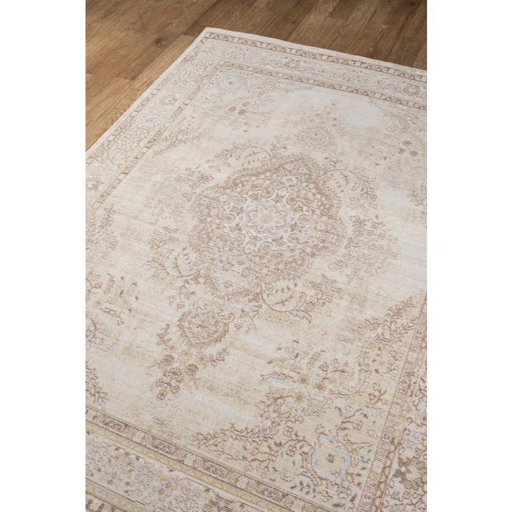 Traditional Rectangle Area Rug, Ivory, 4' X 6'