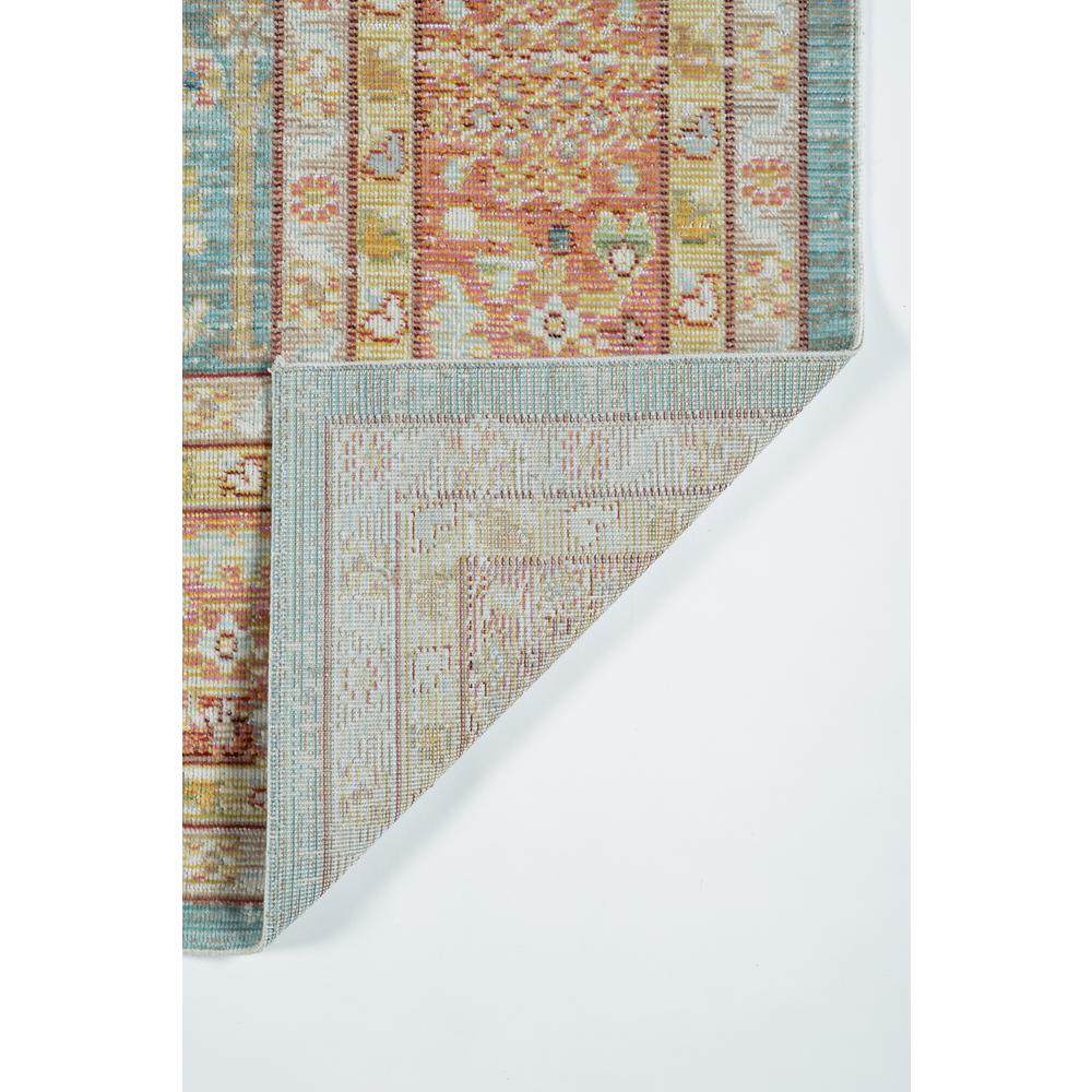Traditional Rectangle Area Rug, Blue, 4' X 6'