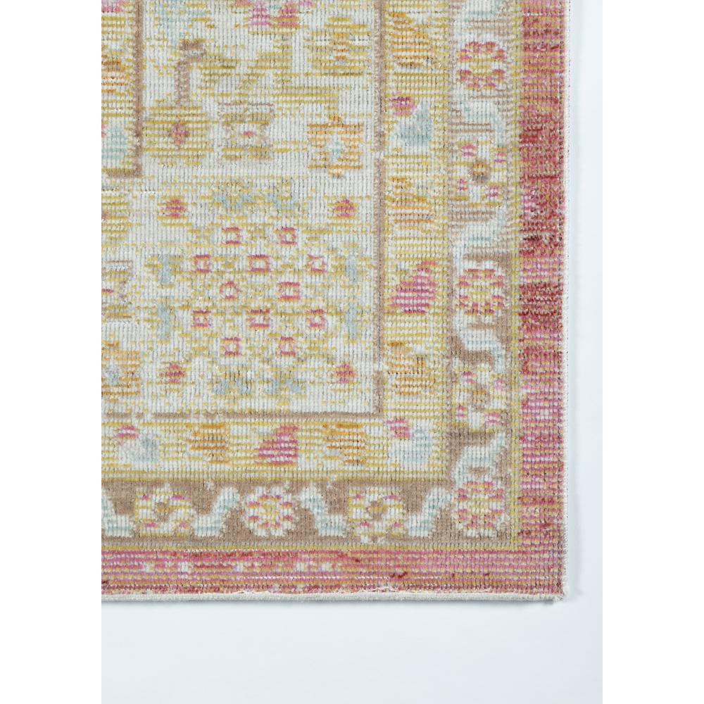 Traditional Rectangle Area Rug, Pink, 4' X 6'