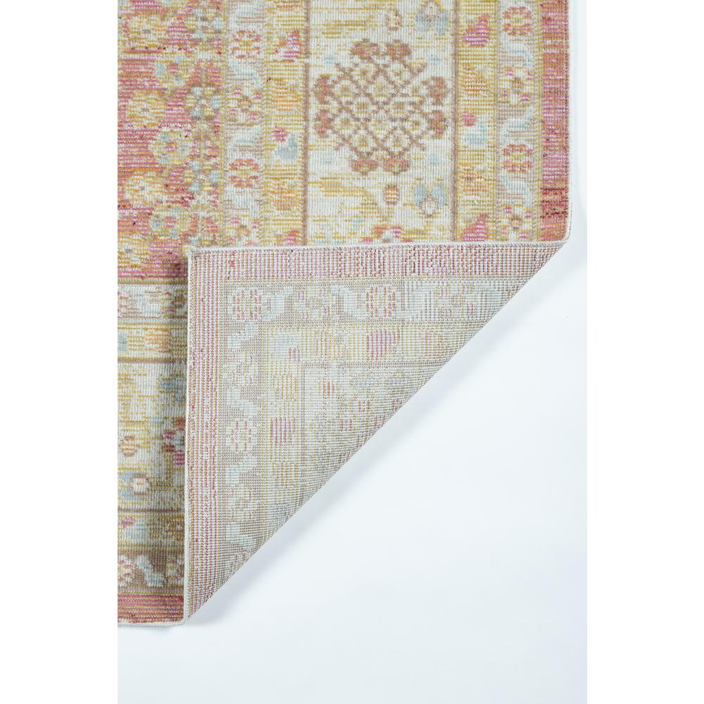 Traditional Rectangle Area Rug, Pink, 4' X 6'